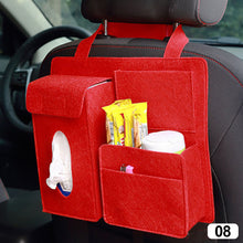 Load image into Gallery viewer, Car Multi Storage Travel Hanger Storage Hanging Bag Back Seat Back Bag for Auto Pouch Container
