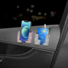 Load image into Gallery viewer, Car Self-adhesive Cell Phone Holder Multifunction GPS Display Bracket Car Luxury Crystal Styling Interior AccessoriesAdjustable Width
