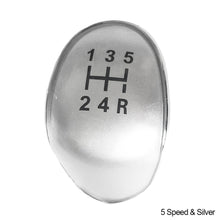 Load image into Gallery viewer, Car Gear Shift Knob Cap Top Cover Emblem 5Speed/6Speed Fit for Ford Focus MK2 MK3 Fiesta MK7 Transit Connect Kuga C-max FL B-max S-max
