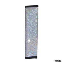 Load image into Gallery viewer, 1Pcs Car Seat Belt Cover Shoulder Protection Cushion Bling Protector Accessories Rhinestone Seat Belt Shoulder Protect Pad
