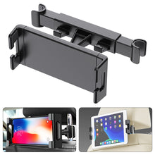 Load image into Gallery viewer, Car Back Seat Tablet Stand Headrest Mount Holder 360 Rotation for 5.94-11.73inch Tablet PC Auto Phone Holder
