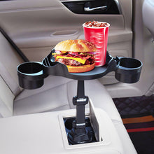 Load image into Gallery viewer, Universal Car Cup Holder Tray with Cup Holders Rotation Function Table Phone Holder Food Table
