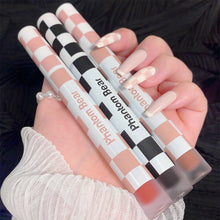 Load image into Gallery viewer, Matte Lip Mud Grid Element Liquid Lipstick Fashion Lip Gloss Women Waterproof Lips Glazed Female Brand Make Up Cosmetics
