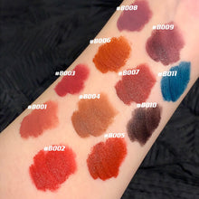 Load image into Gallery viewer, Matte Lip Mud Grid Element Liquid Lipstick Fashion Lip Gloss Women Waterproof Lips Glazed Female Brand Make Up Cosmetics
