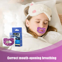 Load image into Gallery viewer, Children Mouth Breathing Correction Stickers Sleep Anti-snoring Artifact Anti-open Mouth Stop Mouth Breathing Sleeping Stickers
