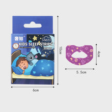 Load image into Gallery viewer, Children Mouth Breathing Correction Stickers Sleep Anti-snoring Artifact Anti-open Mouth Stop Mouth Breathing Sleeping Stickers
