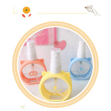 Load image into Gallery viewer, 55ml Portable Cartoon Small Spray Bottle Alcohol Sub-packaging Fine Spray Bottle Silicone Sleeve Perfume Travel Spray Bottle
