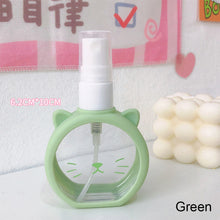 Load image into Gallery viewer, 55ml Portable Cartoon Small Spray Bottle Alcohol Sub-packaging Fine Spray Bottle Silicone Sleeve Perfume Travel Spray Bottle
