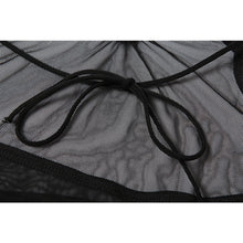 Load image into Gallery viewer, New Sexy Hot Girl Tube Halterneck Open Back Mesh Perspective Pleated Slim Fit Hip Dress
