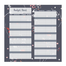 Load image into Gallery viewer, 12sheet Budget Card Paper for A6 Size Budget Binder Refill Notebook Money Expense Planner Filler Paper
