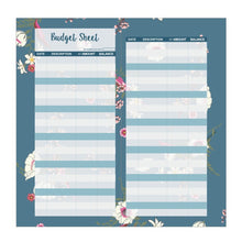 Load image into Gallery viewer, 12sheet Budget Card Paper for A6 Size Budget Binder Refill Notebook Money Expense Planner Filler Paper
