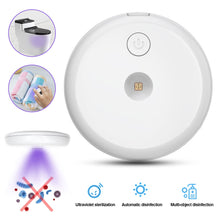 Load image into Gallery viewer, Toilet Rechargeable UV Sterilizing Light Closestool Auto Sterilization Waterproof Lamp for Household Toilet Disinfect Deodorizer Lights
