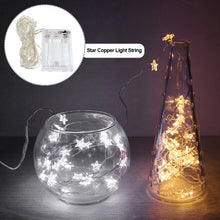 Load image into Gallery viewer, 1M/2M/5M Star Copper Light String Room Decoration LED Fairy Lights Christmas Xmas Decorative Garland LED String Light USB/Battery Powered Light
