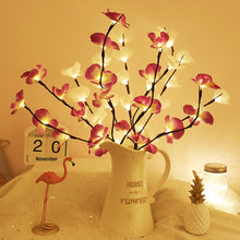Load image into Gallery viewer, 20LED Simulated Butterfly Orchid Flower Light Strip Christmas Home Docoration Branch Lamp Holiday Wedding Decor Light
