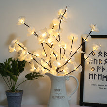 Load image into Gallery viewer, 20LED Simulated Butterfly Orchid Flower Light Strip Christmas Home Docoration Branch Lamp Holiday Wedding Decor Light

