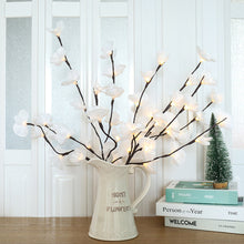 Load image into Gallery viewer, 20LED Simulated Butterfly Orchid Flower Light Strip Christmas Home Docoration Branch Lamp Holiday Wedding Decor Light
