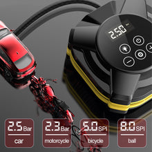 Load image into Gallery viewer, Car Air Compressor 30 Seconds Quick Inflated 25/50 Cylinder 150PSI Electric Air Pump Digital Tire Inflator Auto Tyre Pumb
