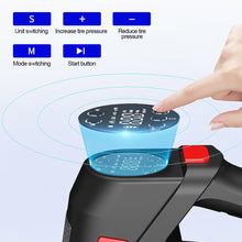 Load image into Gallery viewer, Car Air Compressor 120W Portable Handheld 150Psi Car Tire Inflator Pump With LED Lighting Fast Replenish Electric Air Pump
