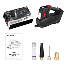 Load image into Gallery viewer, Car Air Compressor 120W Portable Handheld 150Psi Car Tire Inflator Pump With LED Lighting Fast Replenish Electric Air Pump
