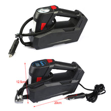 Load image into Gallery viewer, Car Air Compressor 120W Portable Handheld 150Psi Car Tire Inflator Pump With LED Lighting Fast Replenish Electric Air Pump
