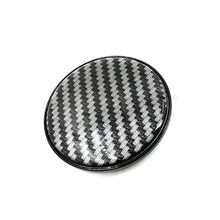 Load image into Gallery viewer, 4Pcs 56.5mm Car Wheel Center Hub Caps Carbon Fiber Glue Resin Logo Sticker for Rim Hubcap Styling Accessories

