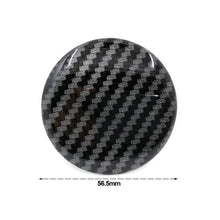 Load image into Gallery viewer, 4Pcs 56.5mm Car Wheel Center Hub Caps Carbon Fiber Glue Resin Logo Sticker for Rim Hubcap Styling Accessories
