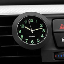 Load image into Gallery viewer, 43mm Luminous Car Clock Stick-On Mini Digital Watch Mechanics Quartz Clocks Auto Ornament Car Automobiles Internal Accessories

