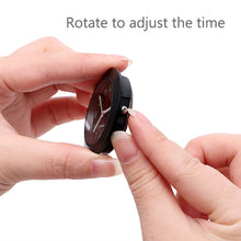 Load image into Gallery viewer, 43mm Luminous Car Clock Stick-On Mini Digital Watch Mechanics Quartz Clocks Auto Ornament Car Automobiles Internal Accessories
