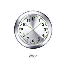 Load image into Gallery viewer, 40mm Luminous Car Clock Stick-On Mini Digital Watch Mechanics Quartz Clocks Auto Ornament Car Automobiles Internal Accessories

