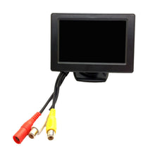 Load image into Gallery viewer, 4.3"Car Rear View Camera Wide Degree TFT LCD Color Display Monitor Waterproof Night Vision Reversing Backup 2In1 Parking Rever
