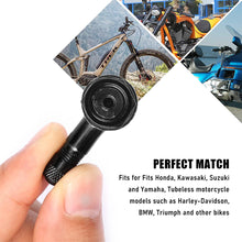 Load image into Gallery viewer, CNC Aluminum Alloy Motorcycle Rim Elbow 90 Degree Angle Valve Motorbike Wheel Tire Tubeless Valve Stems For Rim Wheel Parts
