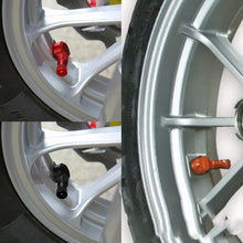 Load image into Gallery viewer, CNC Aluminum Alloy Motorcycle Rim Elbow 90 Degree Angle Valve Motorbike Wheel Tire Tubeless Valve Stems For Rim Wheel Parts

