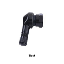 Load image into Gallery viewer, CNC Aluminum Alloy Motorcycle Rim Elbow 90 Degree Angle Valve Motorbike Wheel Tire Tubeless Valve Stems For Rim Wheel Parts
