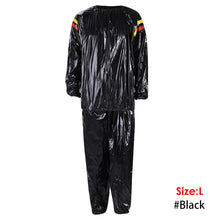 Load image into Gallery viewer, Heavy Duty Fitness Weight Loss Sweat Sauna Suit Exercise Gym Anti-Rip Sauna Suit Waterproof Fat Burning Fitness Sweat Suit
