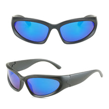 Load image into Gallery viewer, Vintage Punk Sunglasses Men Unique Bicycle Cycling Sports Sun Glasses Women UV400 Goggle Shades Mirror Fashion Steampunk Eyewear
