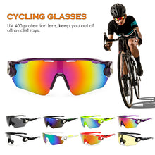 Load image into Gallery viewer, Large Square Frame Outdoor UV400 Cycling Sunglasses MTB Bike Shades Bicycle Sunglass Sport Running Bike Riding Sun Glasses
