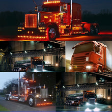 Load image into Gallery viewer, 10Pcs 12v 24v 9SMD LED Side Marker Brake Indicator Lamp Warning Tail Light Clearance Trailer Car Bus UTE Truck Lorry Caravan
