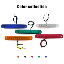 Load image into Gallery viewer, 10Pcs 12v 24v 9SMD LED Side Marker Brake Indicator Lamp Warning Tail Light Clearance Trailer Car Bus UTE Truck Lorry Caravan
