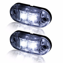 Load image into Gallery viewer, 2Pcs 12v 24v Led Side Marker Lights Warning Tail Light Auto Car External Lights Trailer Trucks Caravan Side Marker Light Lorry
