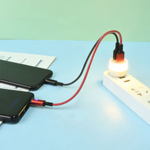 Load image into Gallery viewer, 2 IN 1 USB Plug Lamp Small Night Light Computer Mobile Power Charging Mini Book Lamps LED Eye Protection Square Reading Light
