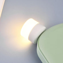 Load image into Gallery viewer, 2 IN 1 USB Plug Lamp Small Night Light Computer Mobile Power Charging Mini Book Lamps LED Eye Protection Square Reading Light
