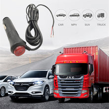 Load image into Gallery viewer, DC12V Universal Auto Car Motorcycle Male Cigarette Lighter Socket Plug Connector On Off Switch 1.5m Connector Switch Car Styling
