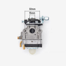 Load image into Gallery viewer, 15mm Gasoline Grass Trimmer Accessories Carburetor Kit For Brushcutter 43cc 49cc 52cc Strimmer Cutter Chainsaw Carb Gasket
