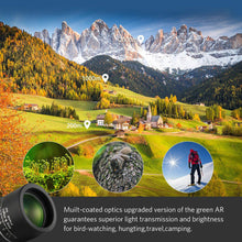 Load image into Gallery viewer, 16X52 Dual Focus Monocular Telescope Hunting Spotting Handheld for Tourism Sightseeing Concerts Fishing Sailing
