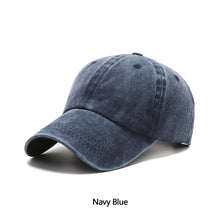 Load image into Gallery viewer, Outdoor Spring Summer Cap Women Ponytail Baseball Cap Fashion Hats Men Baseball Cap Cotton Simple Vintag Visor Casual Cap
