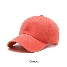 Load image into Gallery viewer, Outdoor Spring Summer Cap Women Ponytail Baseball Cap Fashion Hats Men Baseball Cap Cotton Simple Vintag Visor Casual Cap
