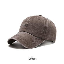 Load image into Gallery viewer, Outdoor Spring Summer Cap Women Ponytail Baseball Cap Fashion Hats Men Baseball Cap Cotton Simple Vintag Visor Casual Cap
