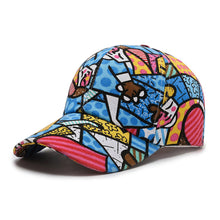 Load image into Gallery viewer, Women Men Cartoon Print Baseball Caps Female Male Lip Four Seasons Visors Snapback Cap Hat
