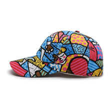 Load image into Gallery viewer, Women Men Cartoon Print Baseball Caps Female Male Lip Four Seasons Visors Snapback Cap Hat
