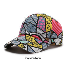 Load image into Gallery viewer, Women Men Cartoon Print Baseball Caps Female Male Lip Four Seasons Visors Snapback Cap Hat
